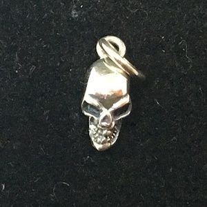 Brand New 925 Sterling Silver Skull Pendant